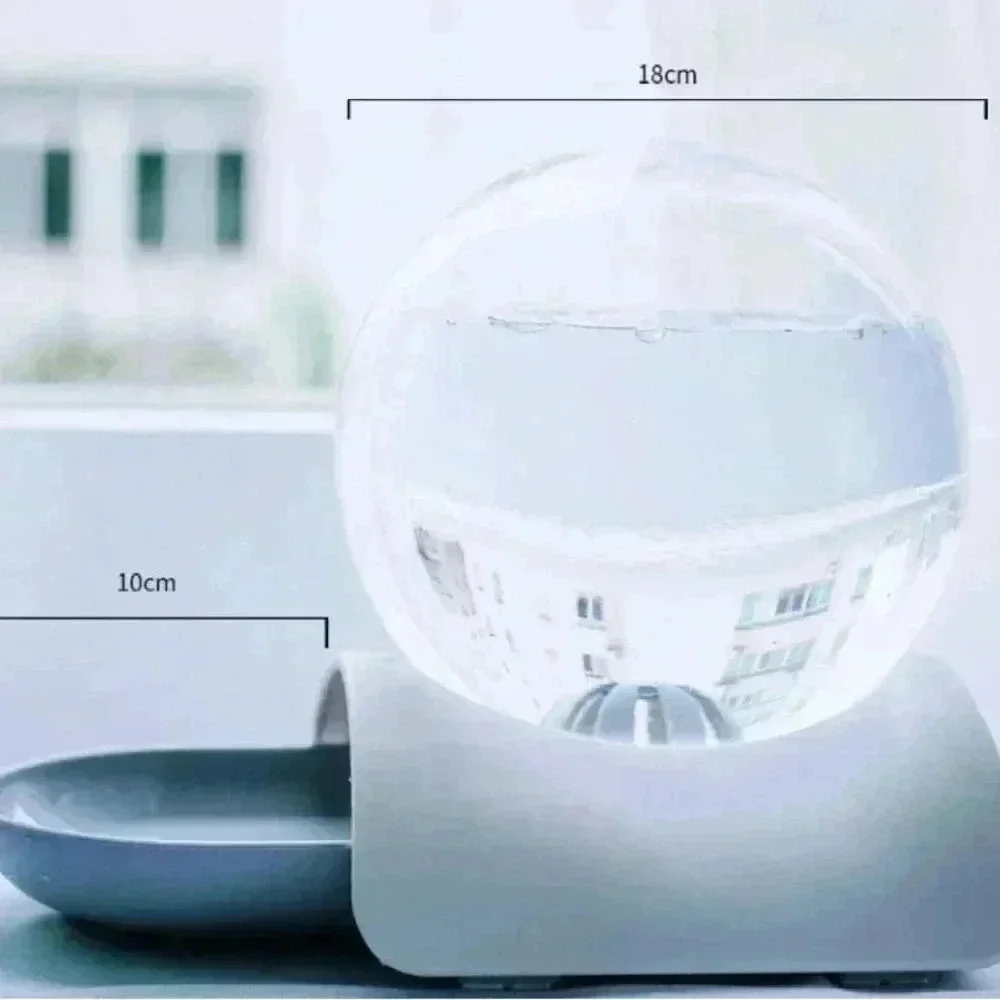 Pet Water Dispenser, 2.8L Automatic Gravity cat or dog minimalist modern‎ NIB